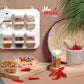 Multicolor Spices Rack - 6 Pcs Kitchen Organizer