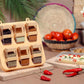 Multicolor Spices Rack - 6 Pcs Kitchen Organizer