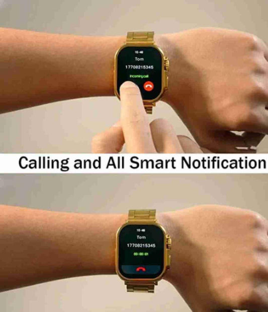 Premium Smart Watch Golden Series